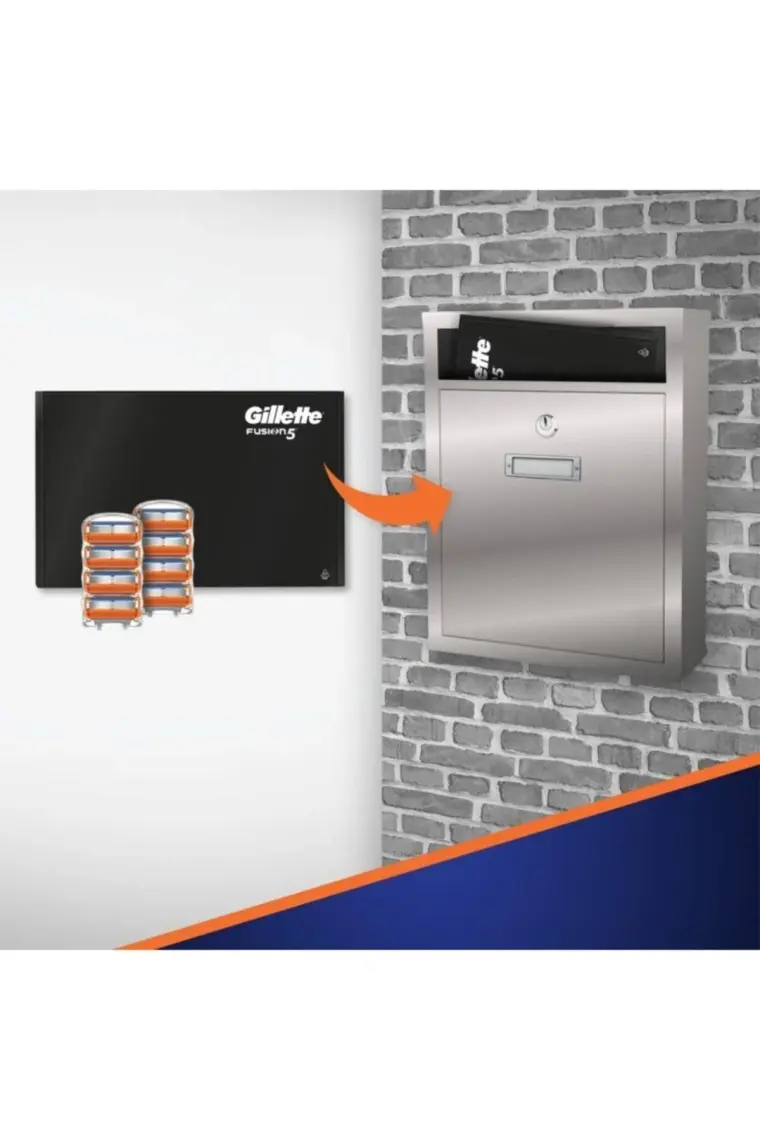 Gillette Fusion Avantajlı Yedek Tıraş Bıçağı 8'li