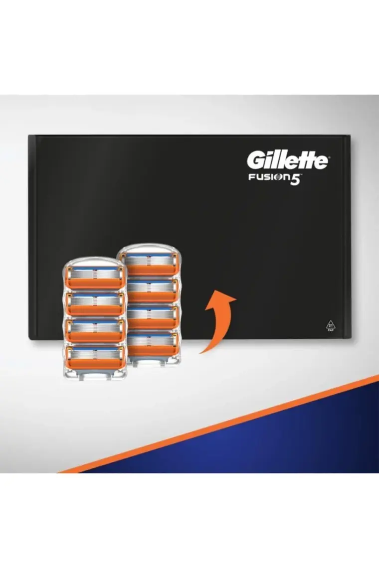 Gillette Fusion Avantajlı Yedek Tıraş Bıçağı 8'li