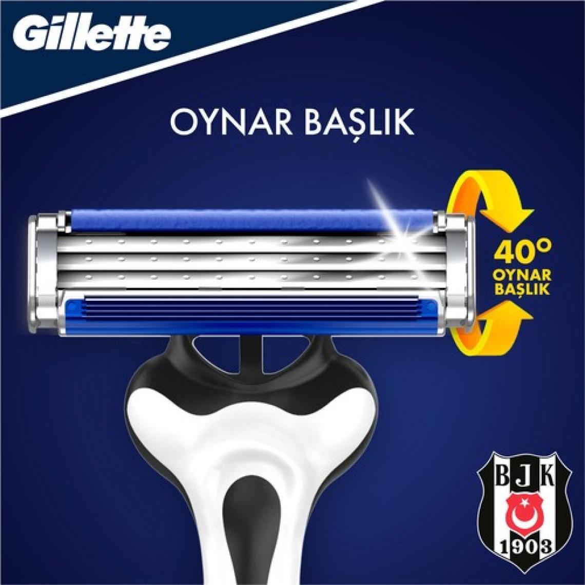 Gillette  Gillette Blue3 6'lı Besiktas Taraftar Paketi