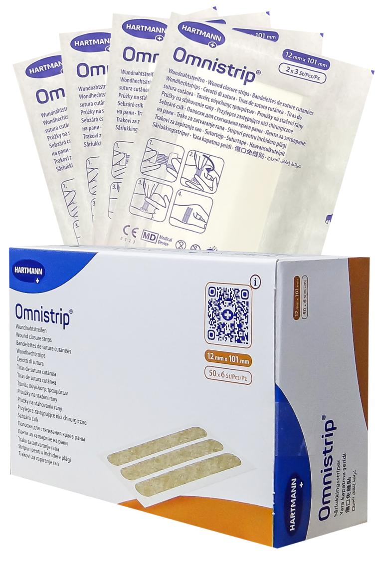 Hartmann Omnistrip Steri Strip Dikiş Bandı 12X101MM - 50 Adet (1 Kutu)
