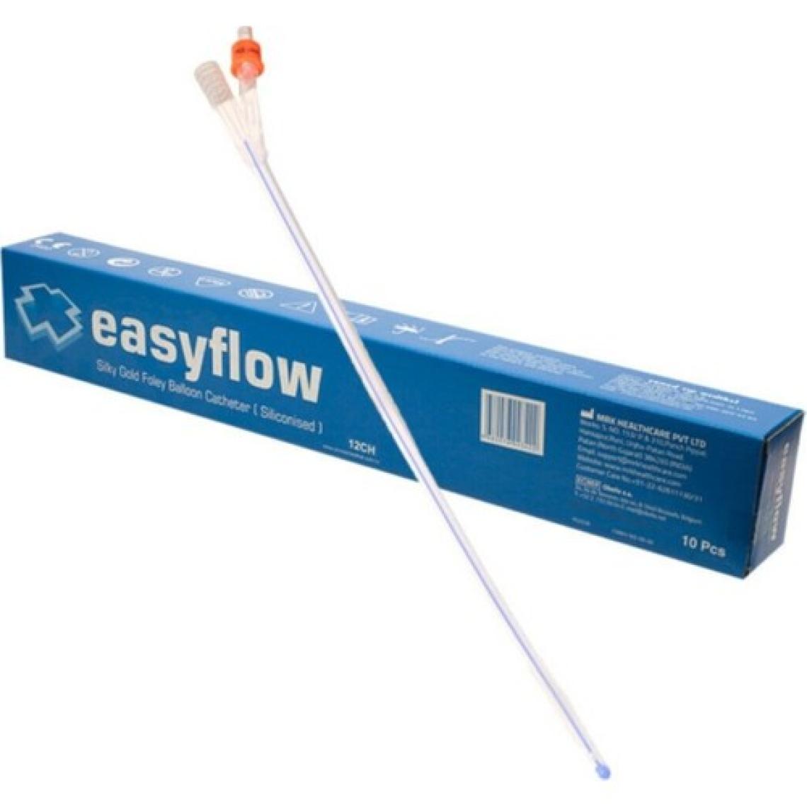 Easyflow Silikon Foley Sonda 18 Fr (Kateter) 2 Yollu 10 Adet