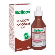 Batiqon Batikon Povidon Iyot Çözelti 100 ML Kapaklı