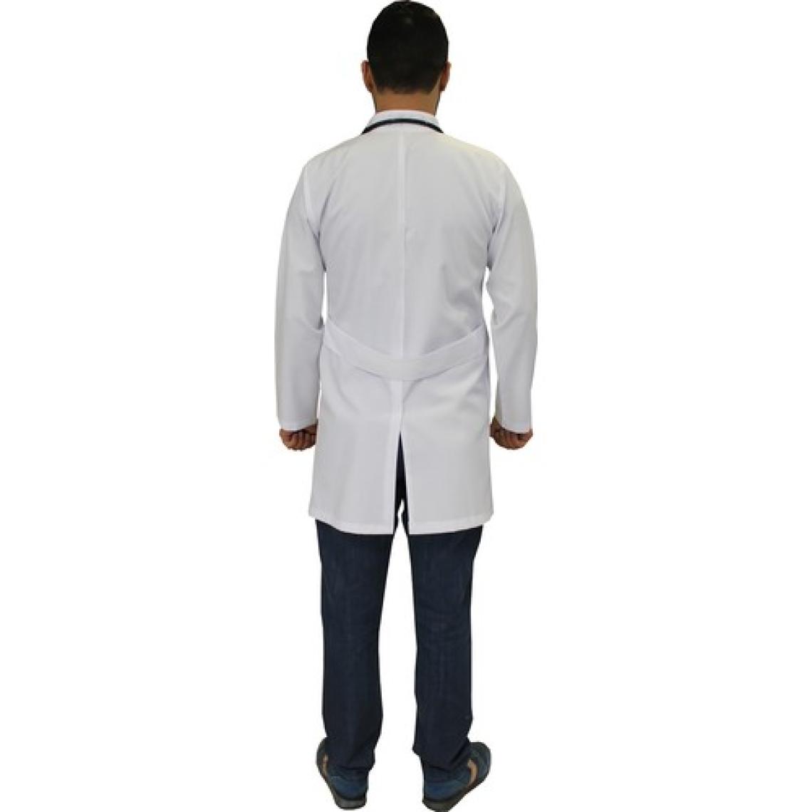 Safa Forma Ceket Yaka Erkek Doktor Önlüğü , Hemşir , Öğretmen , Lab Eczacı Laboratuvar Önlüğü , Beyaz Önlük