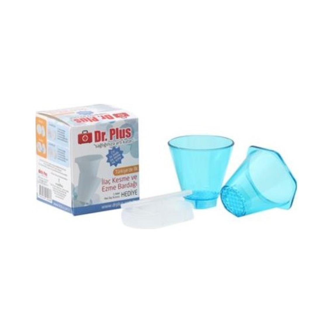 Dr Plus İlaç Kesme ve Ezme Bardağı
