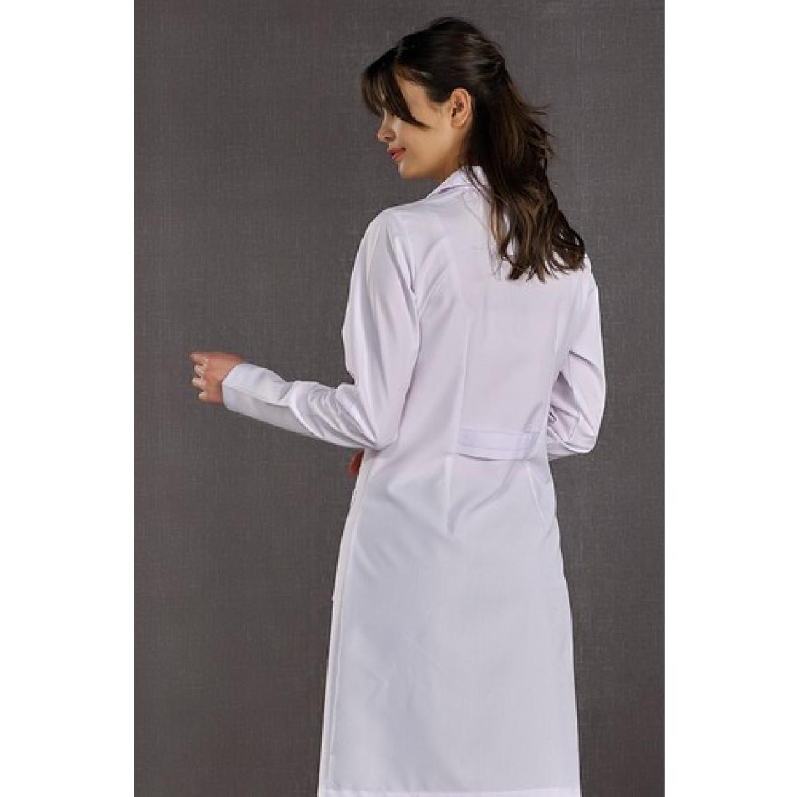 Çizgi Medikal Bayan Klasik Yaka Doktor Önlüğü Hemşire Eczacı Öğretmen Labaratuvar - Alpaka Kumaş