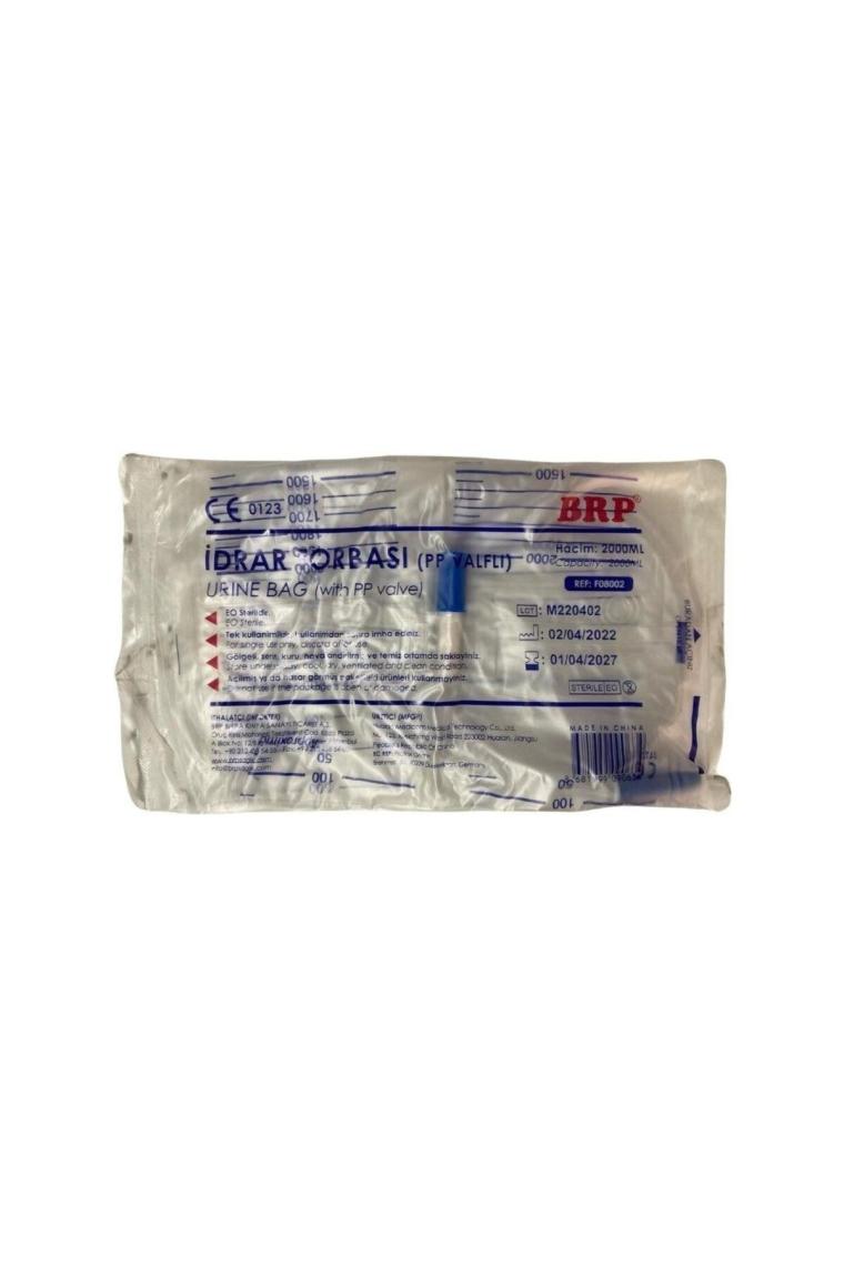 EC Shop Medikaya 2000ML Musluklu Idrar Torbası 20 Adet
