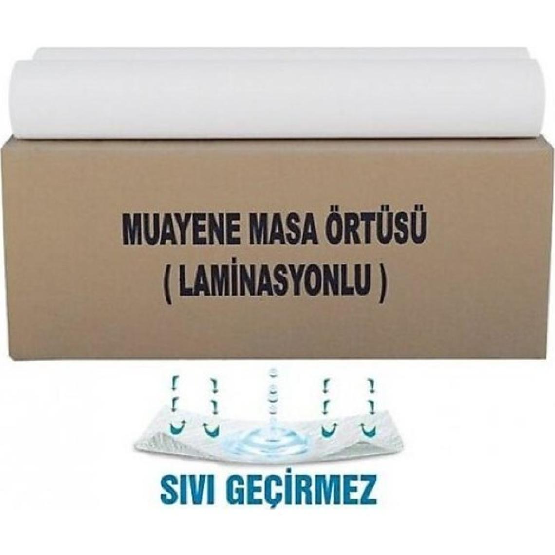 Fast-Med Muayene Masa Sedye Örtüsü Lamineli 50 Mt X 20 Rulo