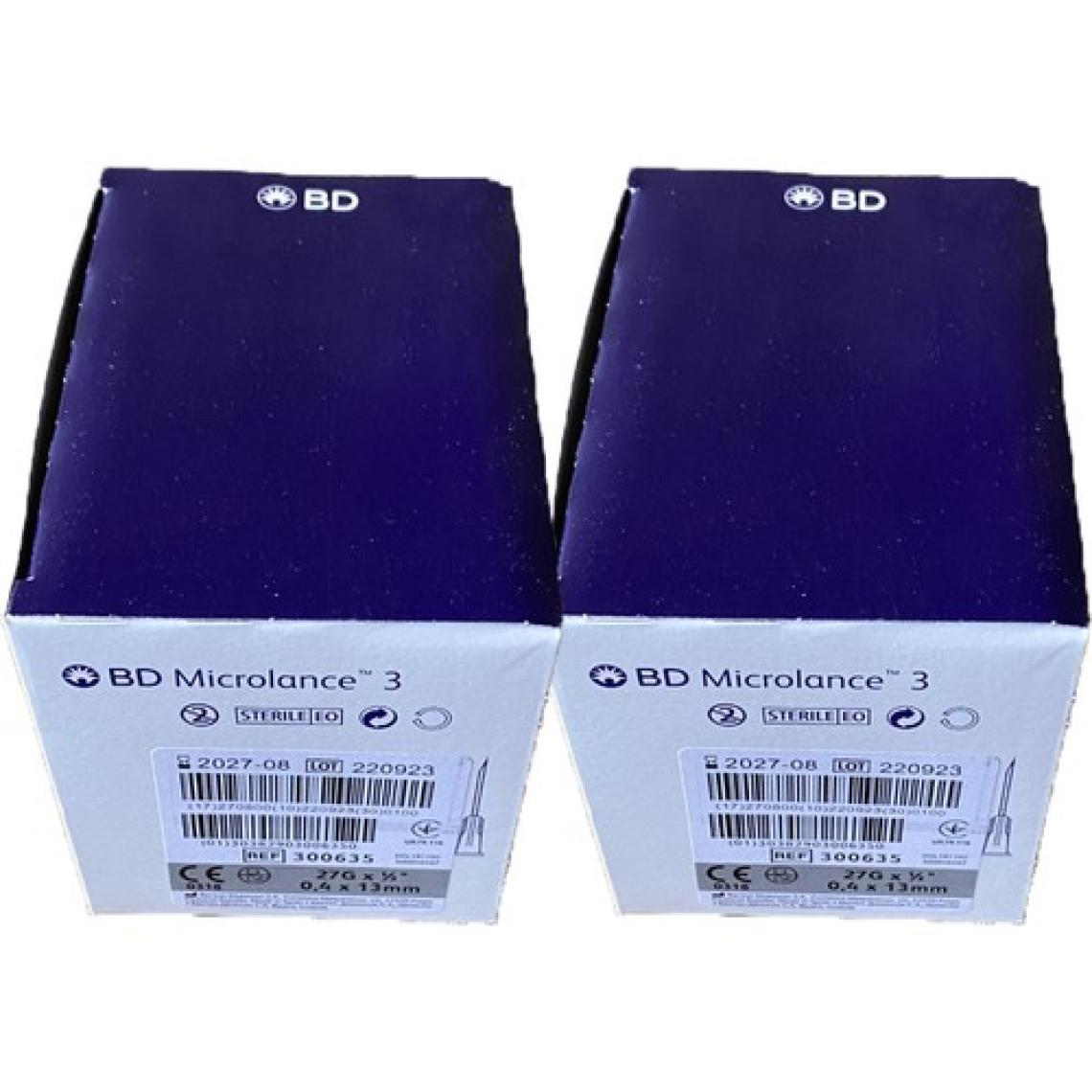 Bd Microlance Gri İğne Ucu 27 G x 1/2 0,40 x 13MM 100'lü