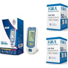 Fora Şeker Cihazı G20 + 2 Kutu (100 Adet) Strip