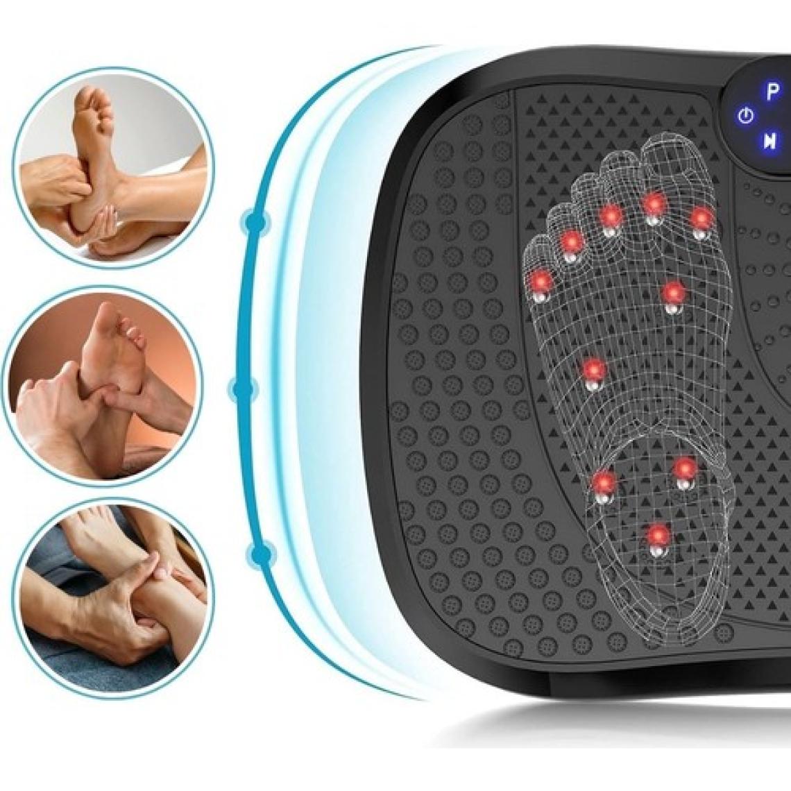 Robx Vibro Vibration Plate Egzersiz ve Titreşimli Basen Karın Kol Bacak Spor Aleti