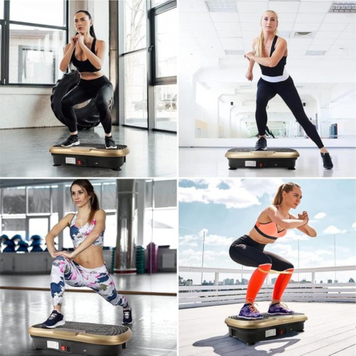 Robx Vibro Vibration Plate Egzersiz ve Titreşimli Basen Karın Kol Bacak Spor Aleti