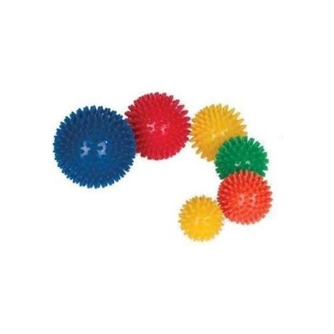 Maxi Msd El Egzersiz Masaj ve Duyu Topu , Yumuşak Dikenli Top Mavi Renk  10 cm