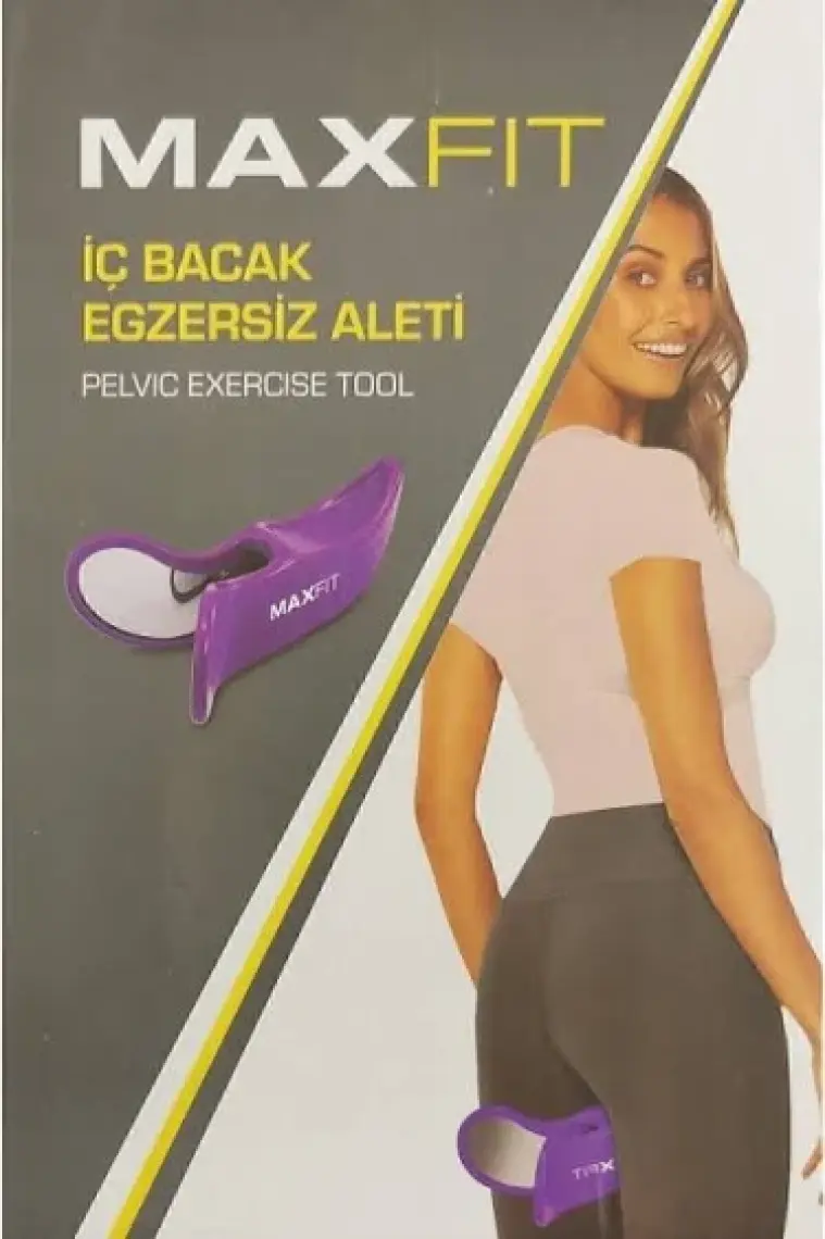 Maxfıt Ayarlanabilir Pelvik Kas Geliştirici Kegel Mesane Egzersiz Aleti Mor