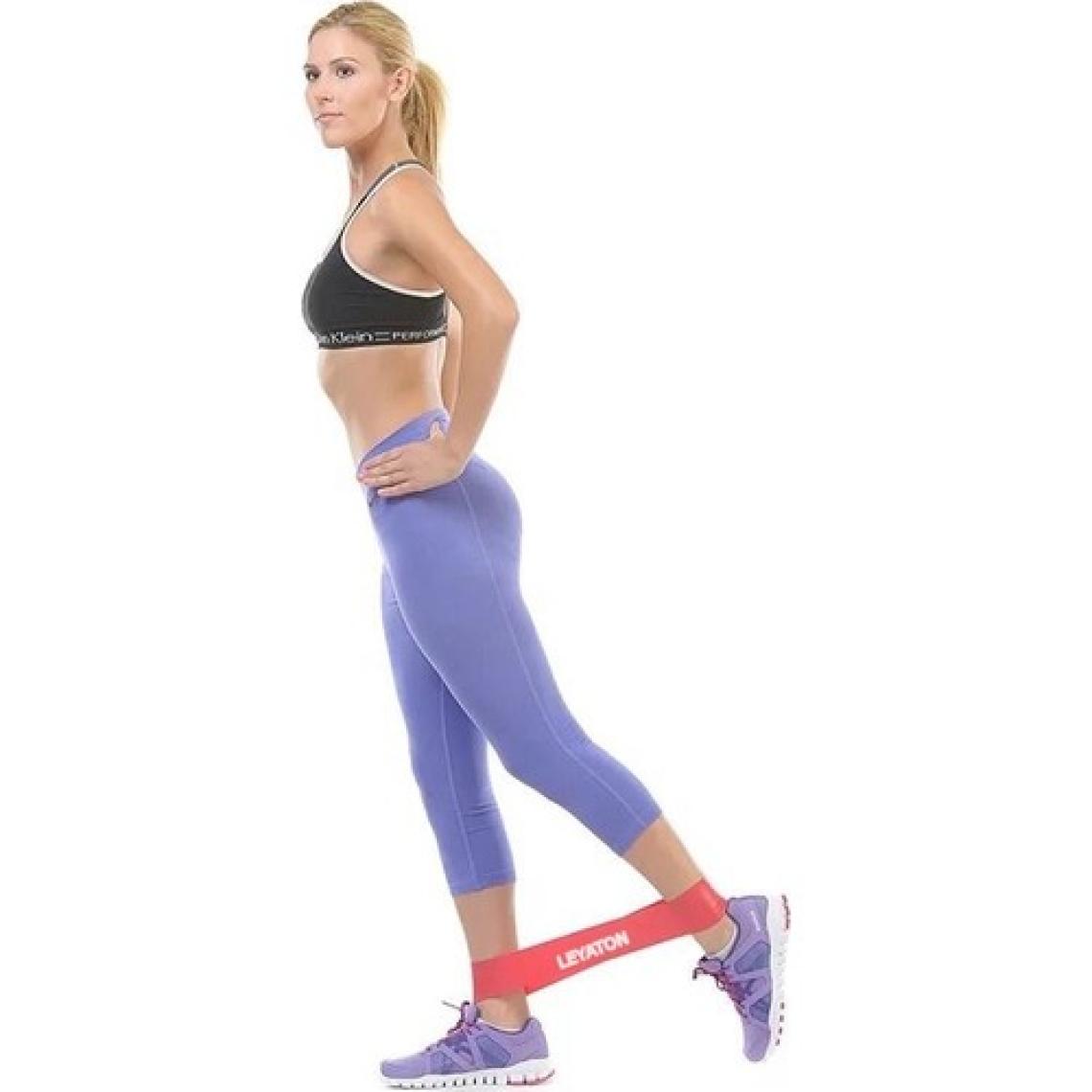 Leyaton Aerobik Band Latex Aerobik Bandı Pilates Yoga Lastiği 1 Adet