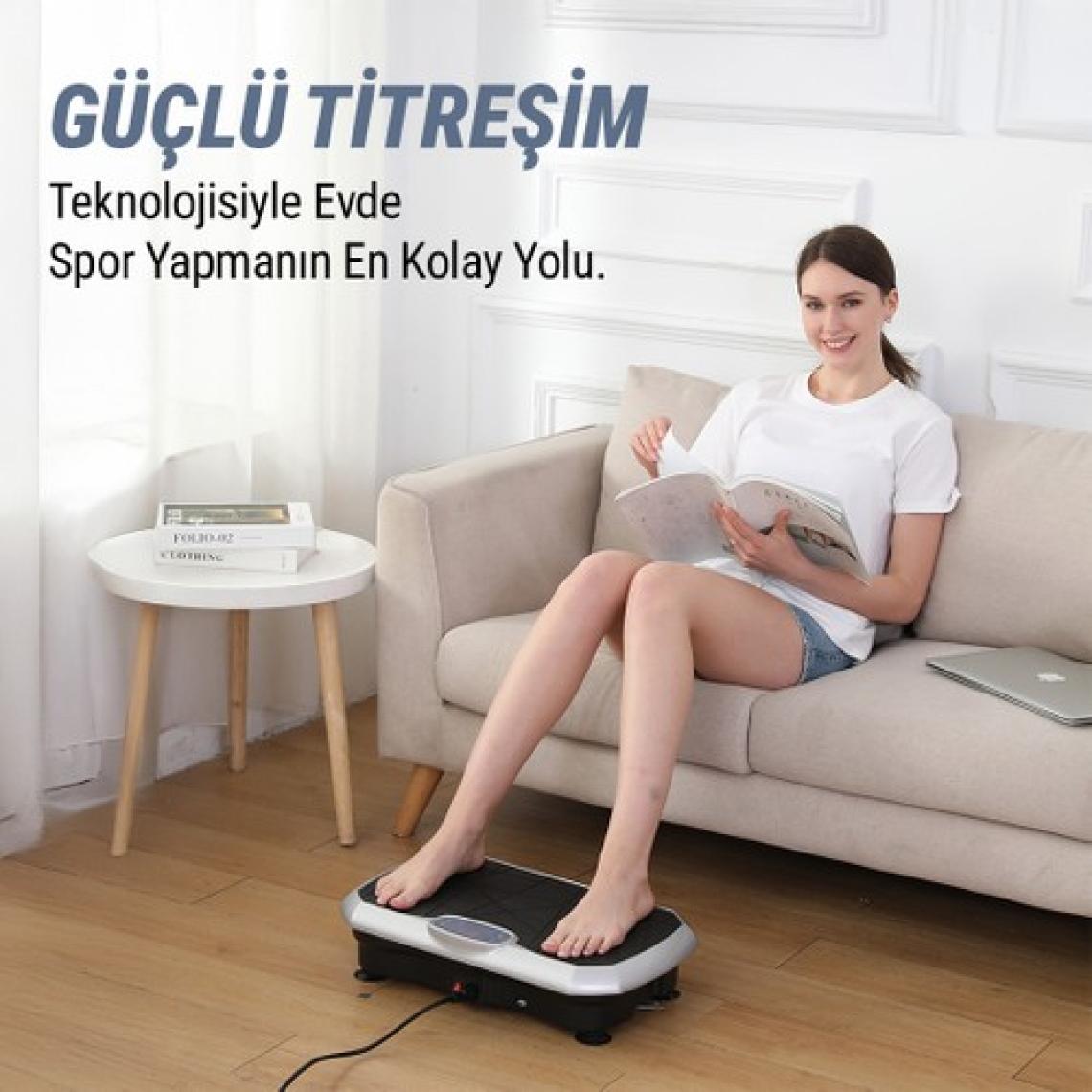 Veryfit Vf 8 Pro Titreşimli Egzersiz Masaj Sıkılaşma Zayıflama Selülit Spor Aleti Vibration Plate