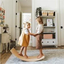 Megaw Denge Tahtası Balance Board Doğal Ahşap Oyuncak
