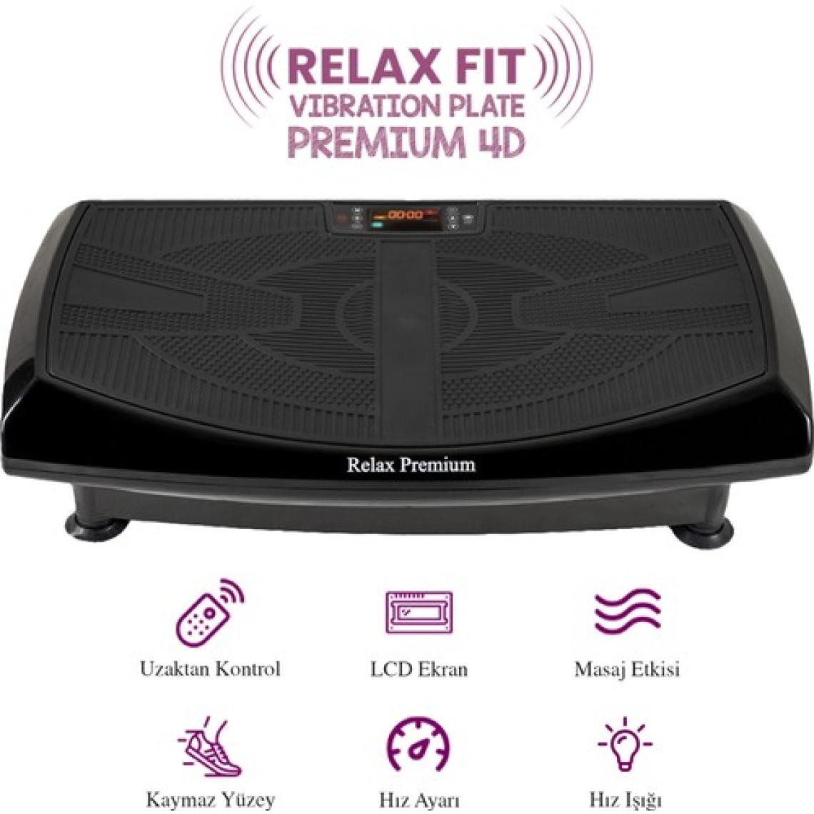 Fit Premium 4d-7in1 Vibration Plate Titreşimli Spor Egzersiz Fitness Aleti Cihazı