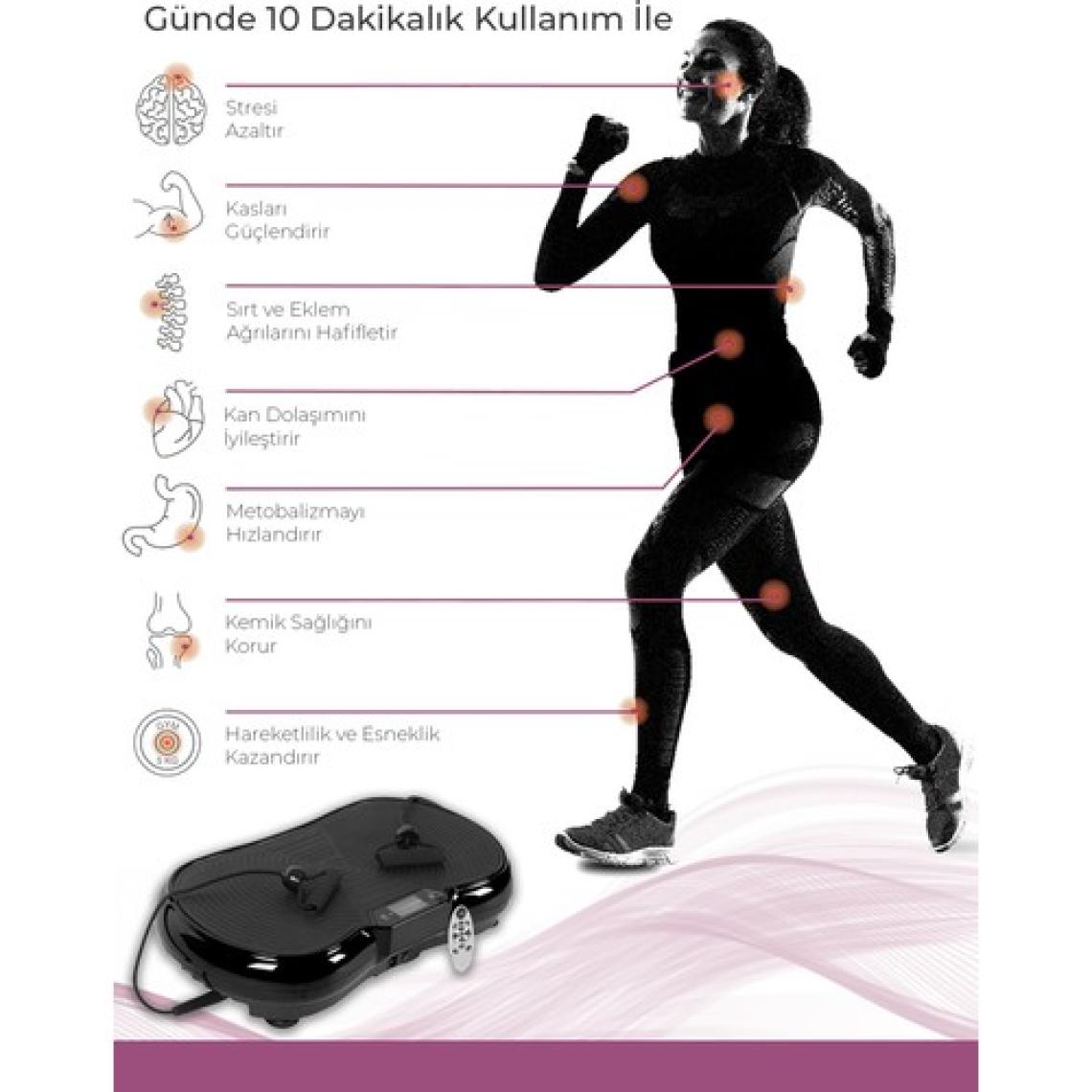 Relax Slim 2d Vibration Plate Titreşimli Spor Egzersiz Fitness Aleti Cihazı