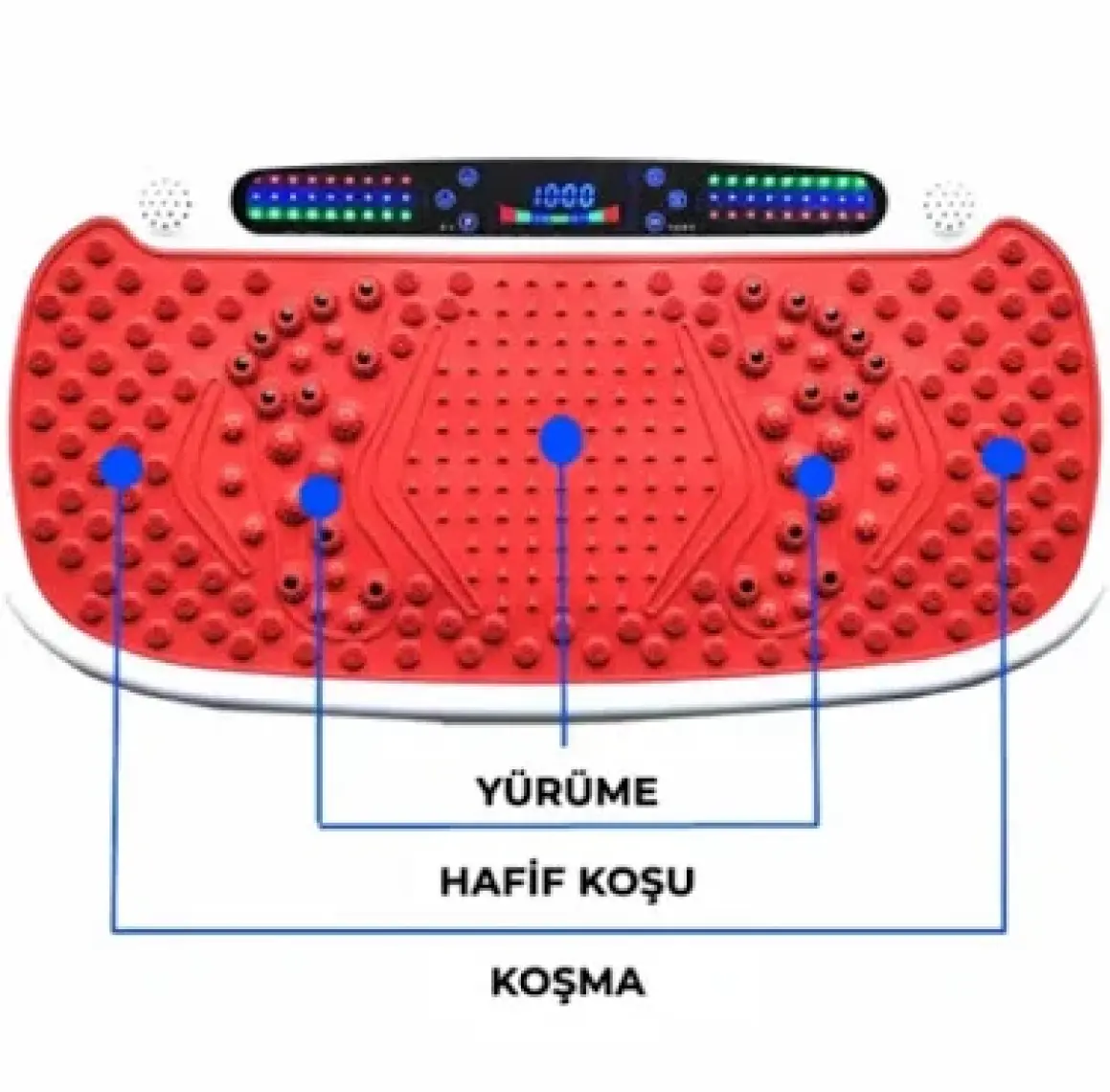 Yasomi Ysx Uzaktan Kumandalı & Titreşimli  Bluetooth Hoparlörlü 4 Programlı Spor Masaj Aleti