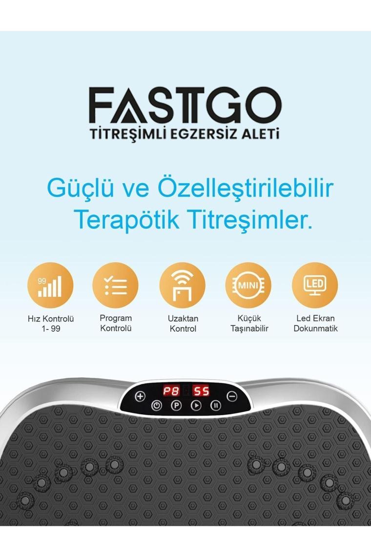 Fastgo Titreşimli Egzersiz Aleti Tüm Vücut Egzersizi Karın Kol Bacak İçin Ev Ofis Spor Aleti