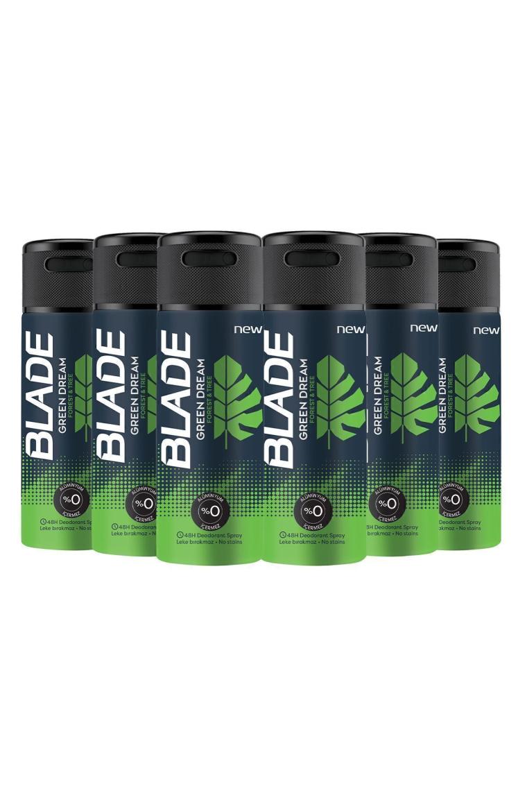 Green Dream Erkek Deodorant 6x150ml