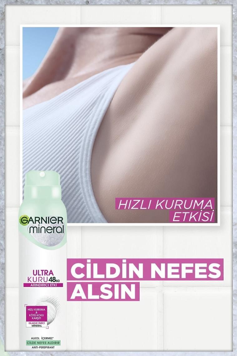 Mineral Ultra Kuru Kadın Sprey Deodorant 3600541932654