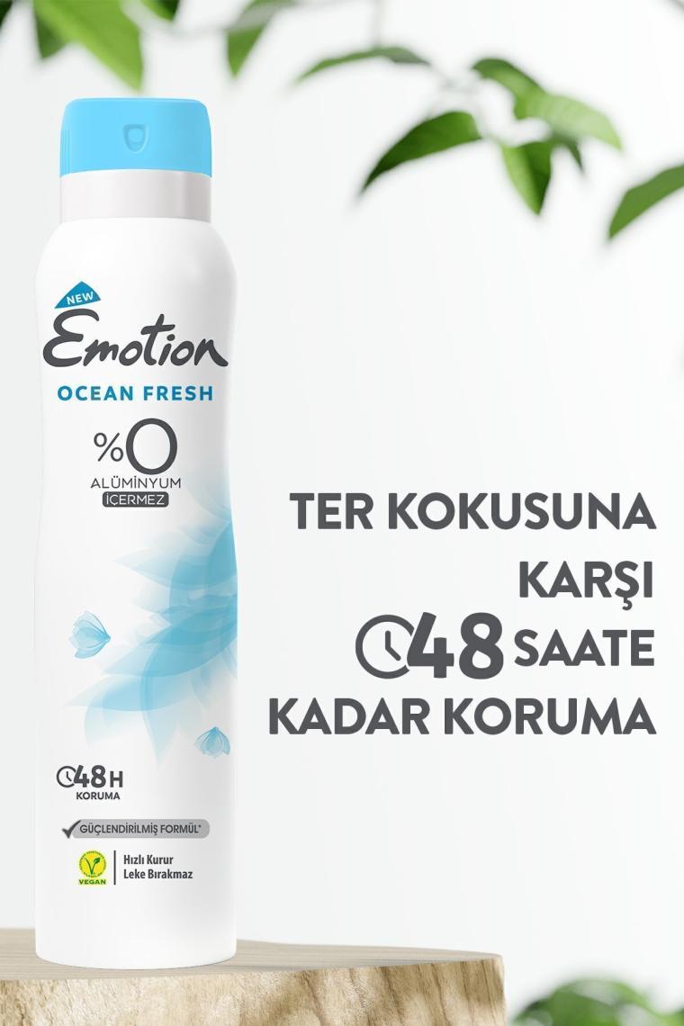 Ocean Fresh Kadın Deodorant 6x150ml