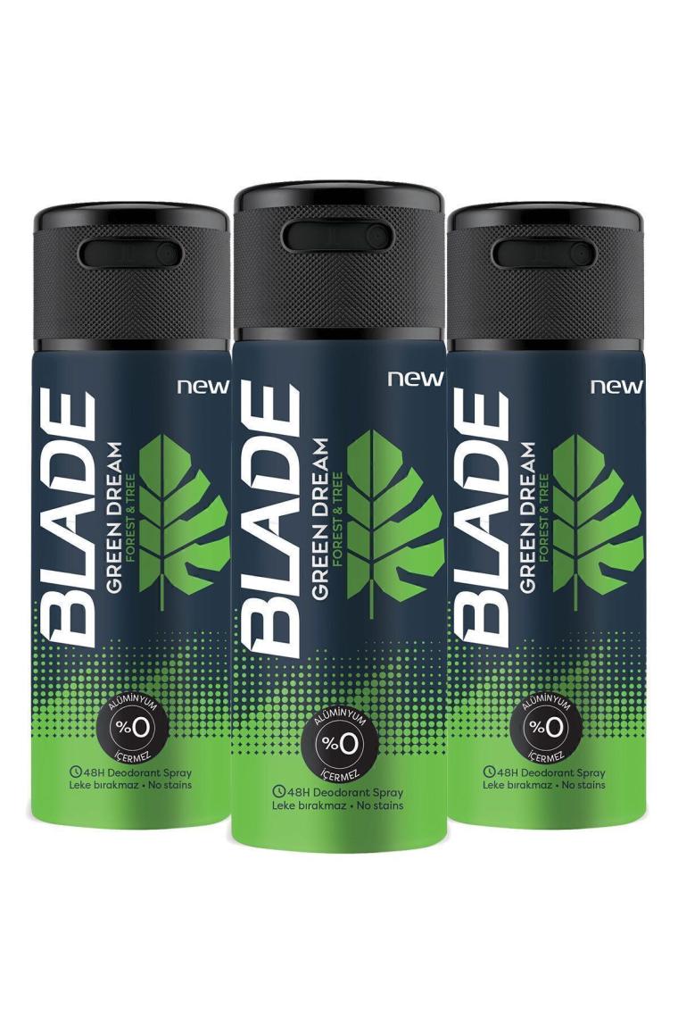 Green Dream Erkek Deodorant 3x150ml