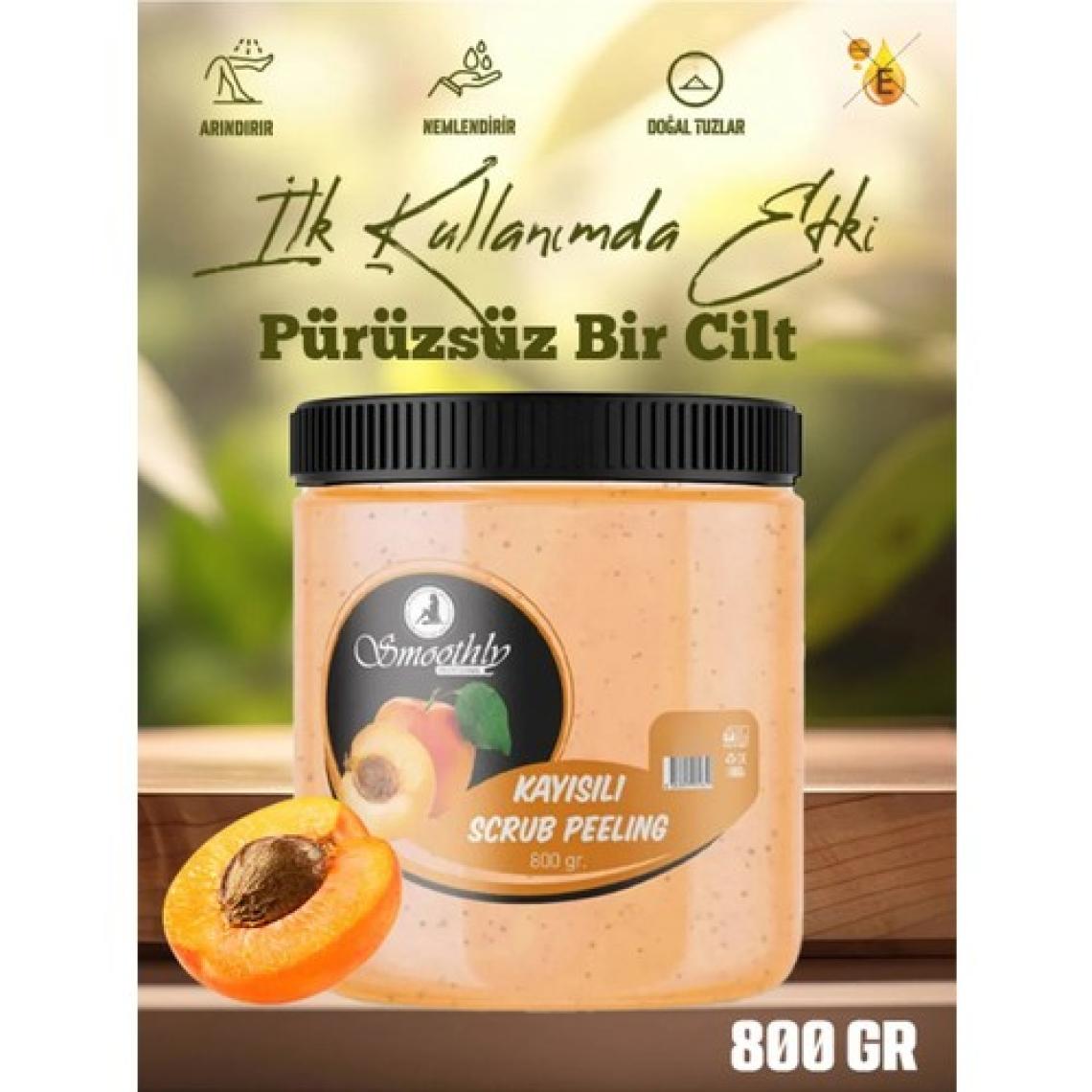 Smoothly Kayısı Aromalı Canlandırıcı & Yumuşatıcı El Ayak Ve Vücut Bakım Peelingi 800gr