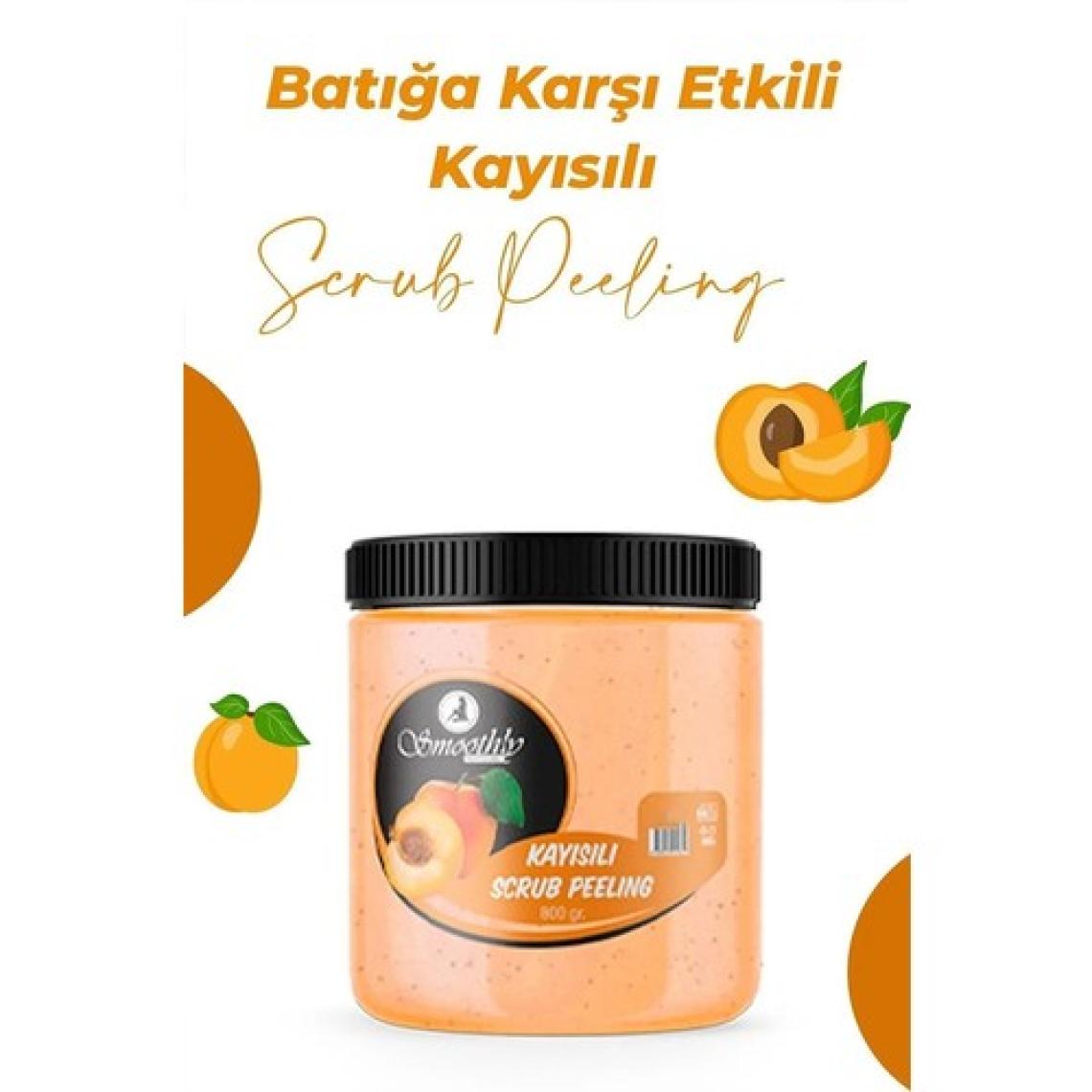 Smoothly Kayısı Aromalı Canlandırıcı & Yumuşatıcı El Ayak Ve Vücut Bakım Peelingi 800gr