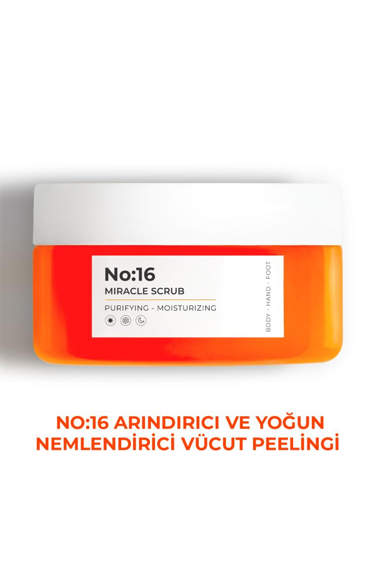 Sinoz No:16 Yoğun Nemlendirici, Besleyici Ve Arındırıcı Vücut Peelingi 250 Ml