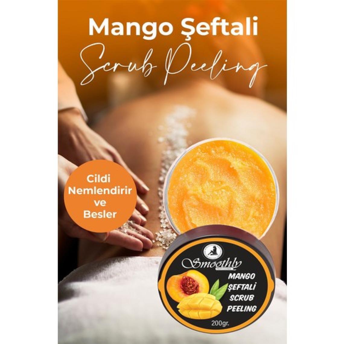 Smoothly Mango & Şeftali Aromalı Canlandırıcı & Yumuşatıcı El Ayak ve Vücut Bakım Peelingi 200GR