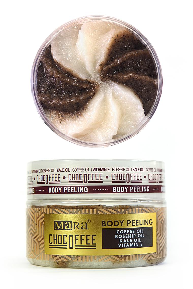 Mara Chocoffee Değerli Yağlar İçeren Çikolata Kahve Vücut Peeling 300 gr