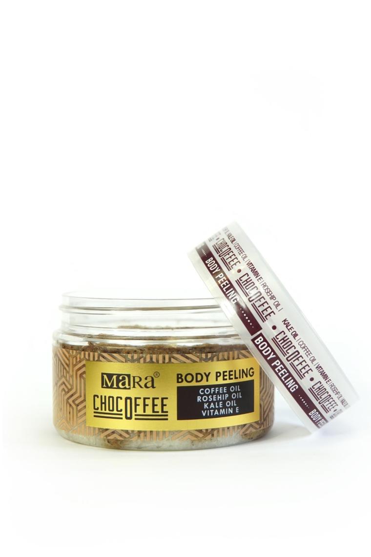 Mara Chocoffee Değerli Yağlar İçeren Çikolata Kahve Vücut Peeling 300 gr