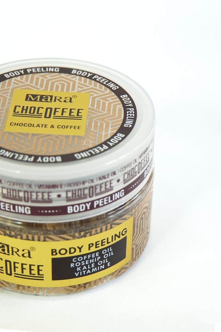 Mara Chocoffee Değerli Yağlar İçeren Çikolata Kahve Vücut Peeling 300 gr