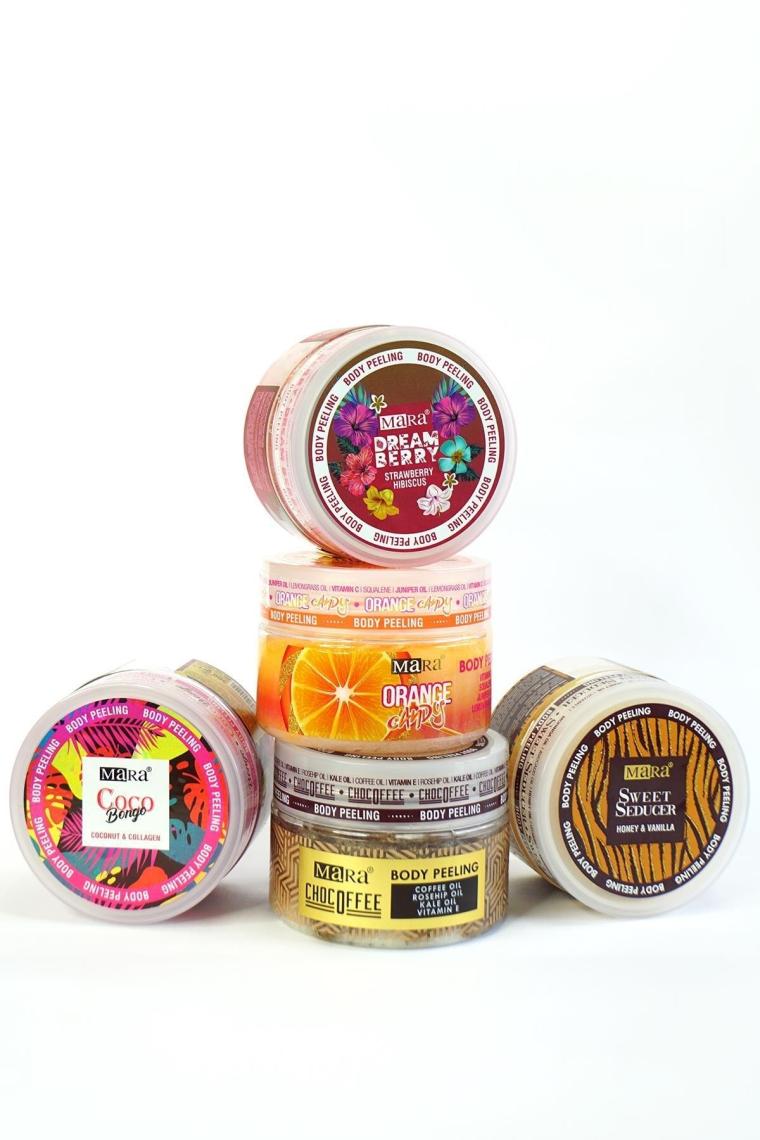 Mara Chocoffee Değerli Yağlar İçeren Çikolata Kahve Vücut Peeling 300 gr