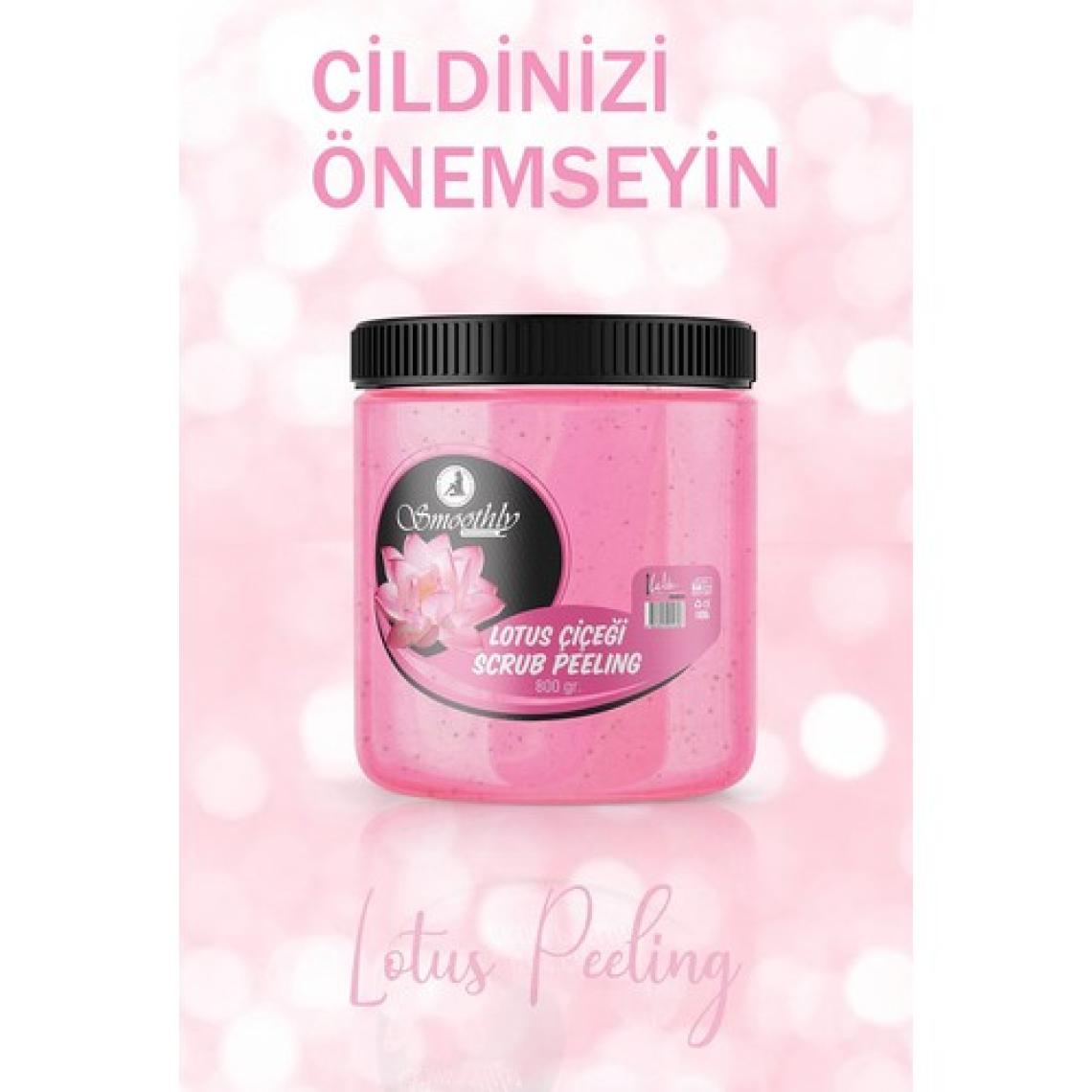 Smoothly Lotus Çiçeği Özlü Canlandırıcı & Yumuşatıcı El Ayak ve Vücut Bakım Peelingi 800GR