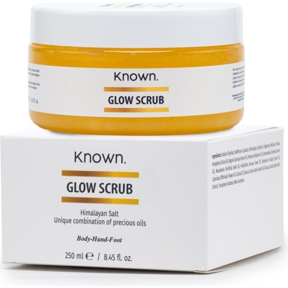 Known. Glow Body Scrub Besleyici Arındırıcı Nemlendirici Vücut Peelingi