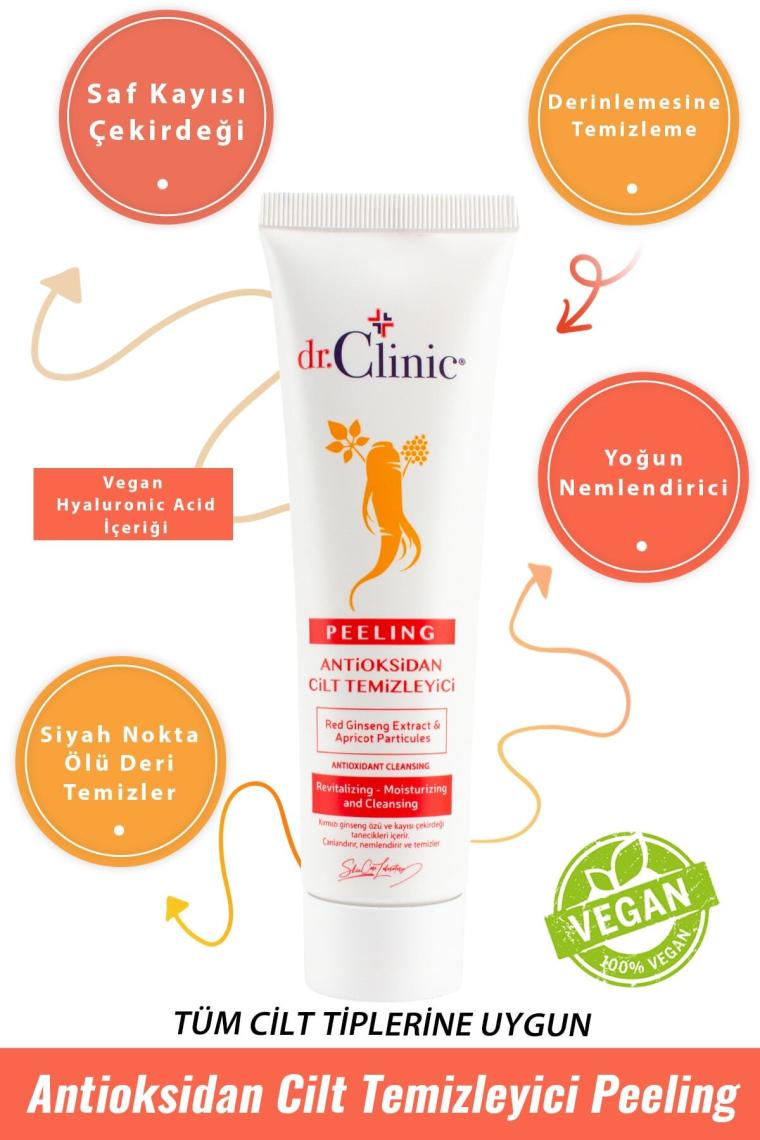Antioksidan Cilt Temizleyici Peeling 100 ml (KAYISI ÖZLÜ)