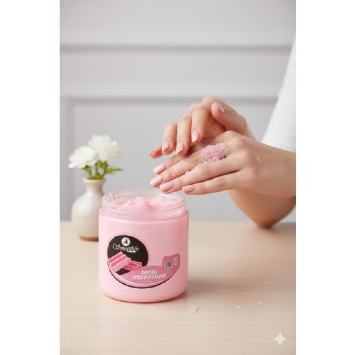 Smoothly Sakız Aromalı Canlandırıcı & Yumuşatıcı El Ayak Ve Vücut Bakım Peelingi 800gr