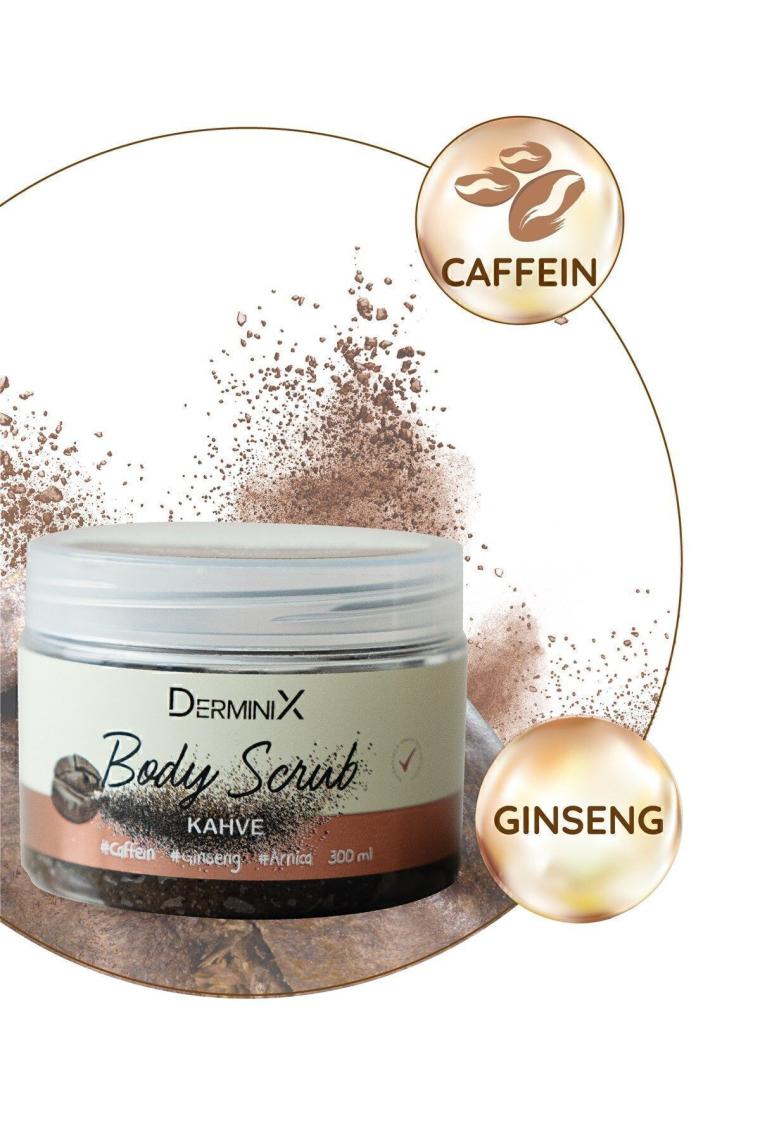 Kahve Vücut Peeling Body Scrub, Arındırıcı, Nemlendirici