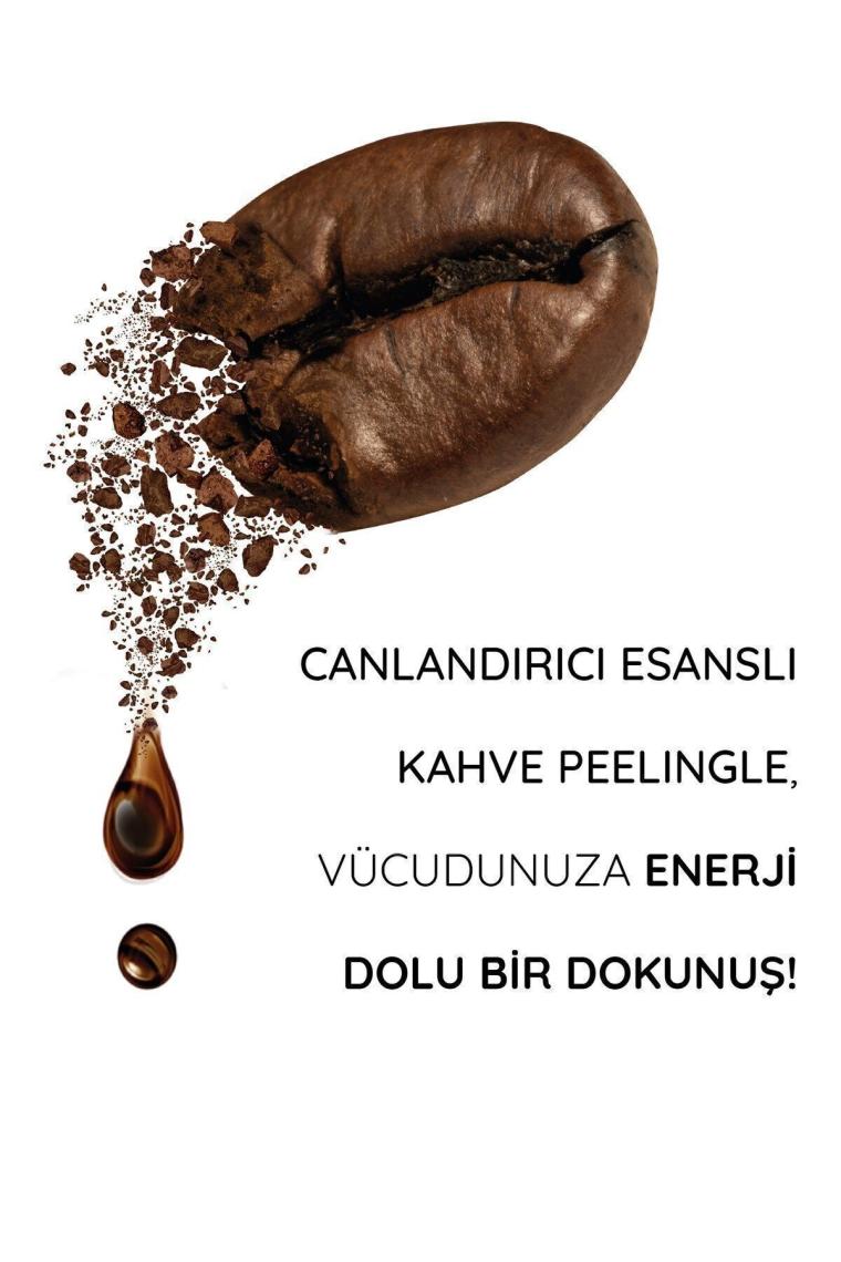 Kahve Vücut Peeling Body Scrub, Arındırıcı, Nemlendirici