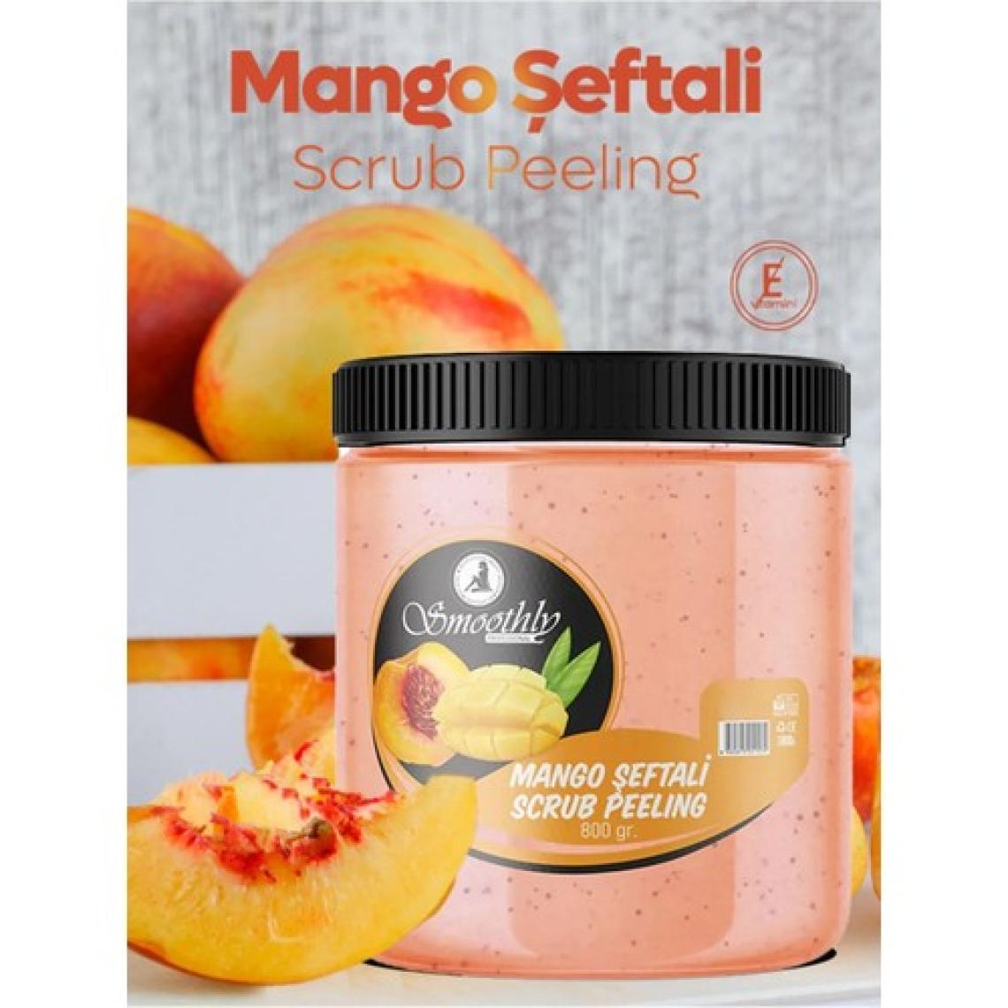 Smoothly Mango & Şeftali Aromalı Canlandırıcı & Yumuşatıcı El Ayak ve Vücut Bakım Peelingi 800GR