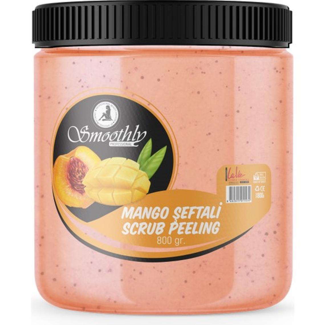 Smoothly Mango & Şeftali Aromalı Canlandırıcı & Yumuşatıcı El Ayak ve Vücut Bakım Peelingi 800GR
