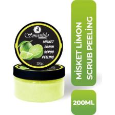 Smoothly Misket Limon Özlü Canlandırıcı & Yumuşatıcı El Ayak ve Vücut Bakım Peelingi 200 gr
