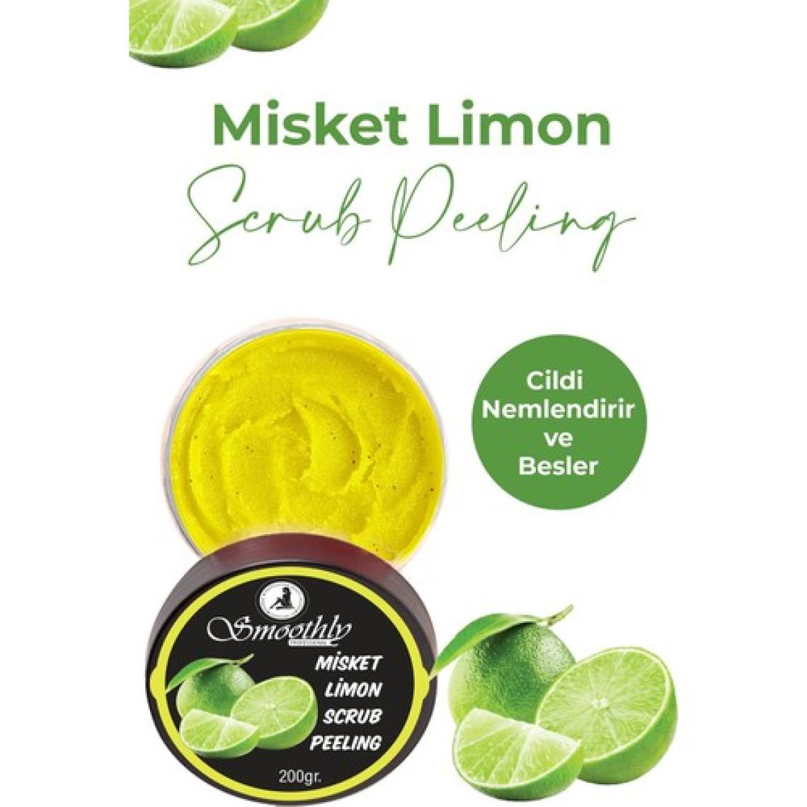 Smoothly Misket Limon Özlü Canlandırıcı & Yumuşatıcı El Ayak ve Vücut Bakım Peelingi 200 gr