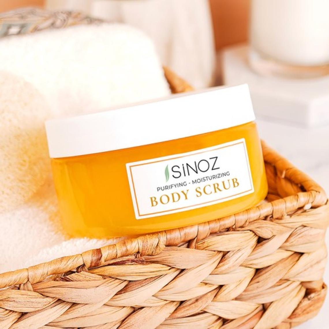 Sinoz Body Scrub Besleyici Arındırıcı Nemlendirici Vücut Peelingi 300 Gr