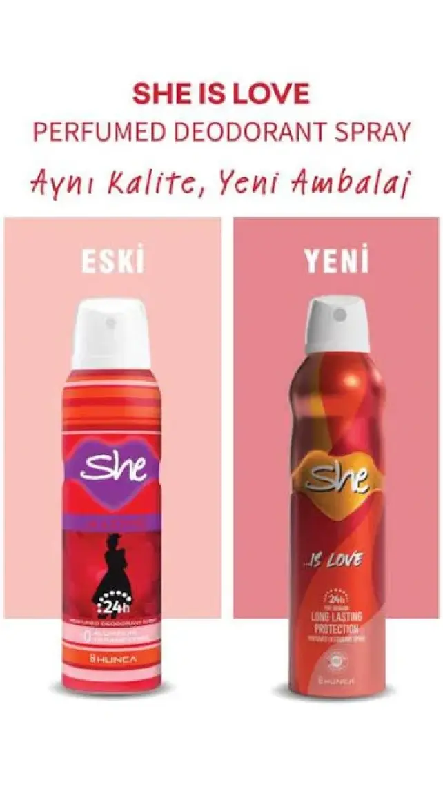 SHE LOVE KADIN DEODORANT 150ML