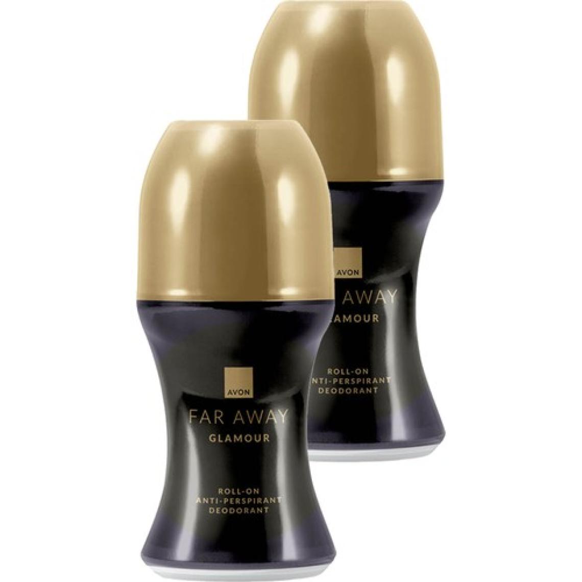Avon Far Away Glamour Kadın Rollon 50 Ml. Ikili Set