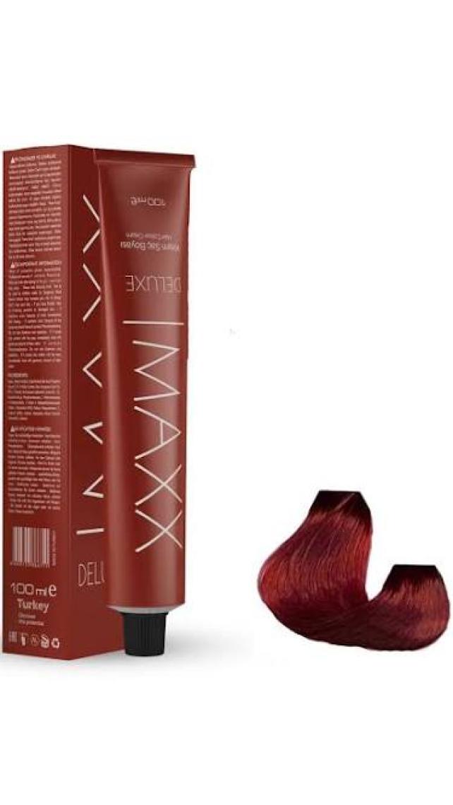 Maxx Deluxe Tüp Boya 5.65 Çilek Kırmızısı 60 ml